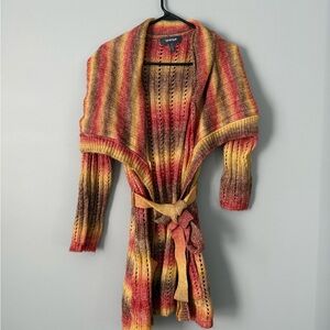 Modcloth Vibrant Striped Cardigan